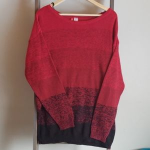 H&M Wide Neck Knit Sweat